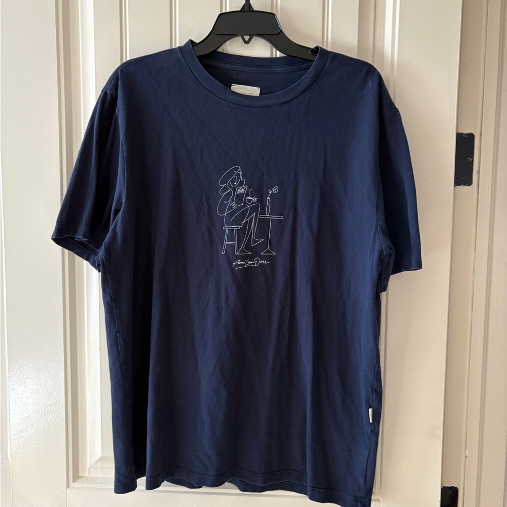 Aime Leon Dore Blue Short Sleeve Tee